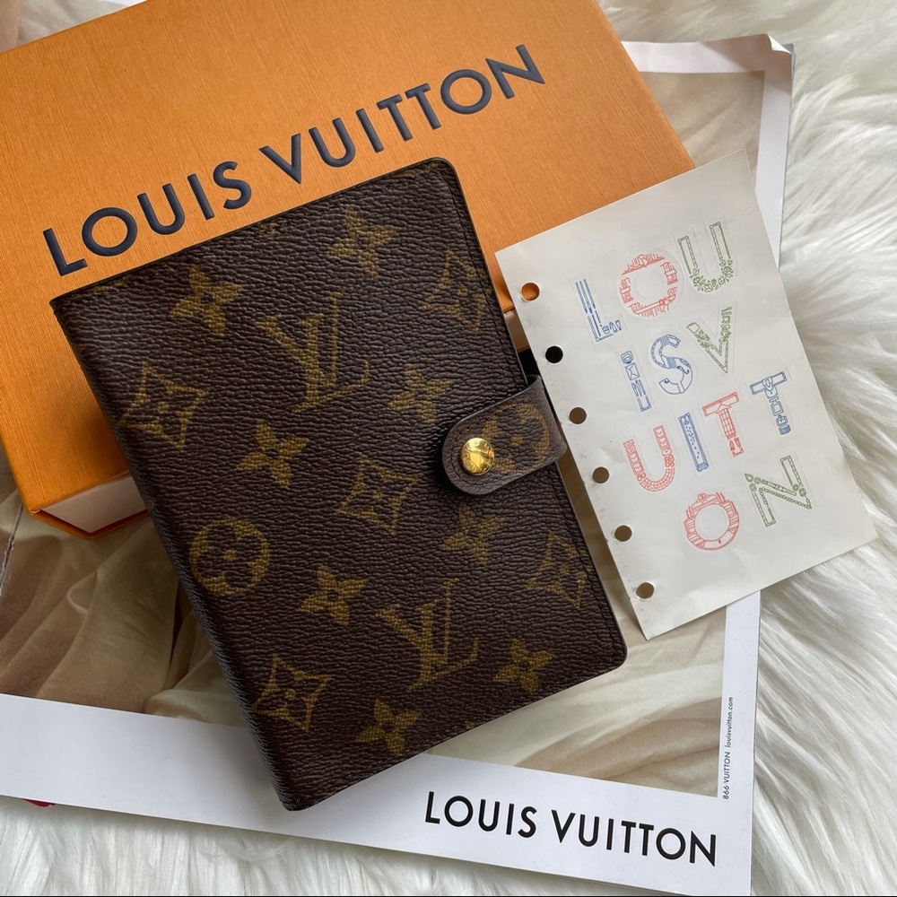 MINT 2017 Louis Vuitton Monogram Small Agenda Notebook PM